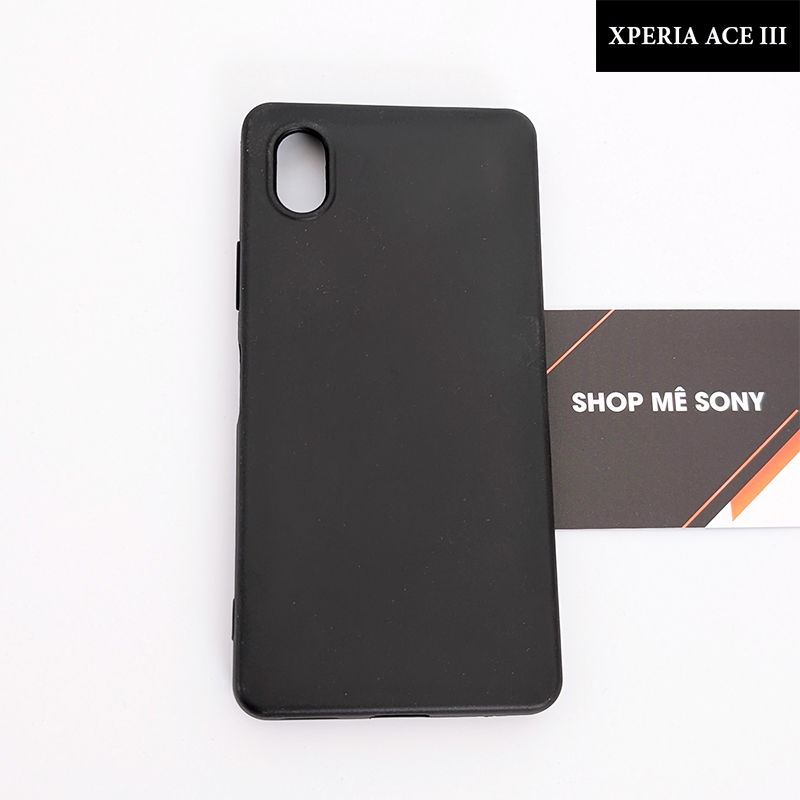 Ốp dẻo nhám chống vân tay Sony Xperia ACE III