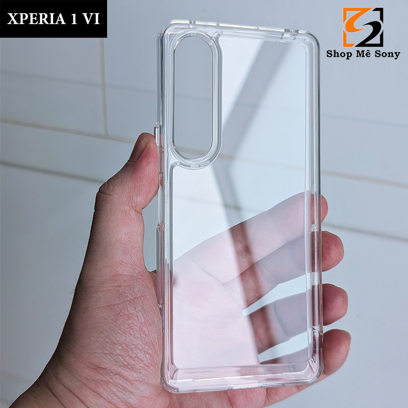 Ốp lưng siêu trong suốt chống ố Sony Xperia 1 VI
