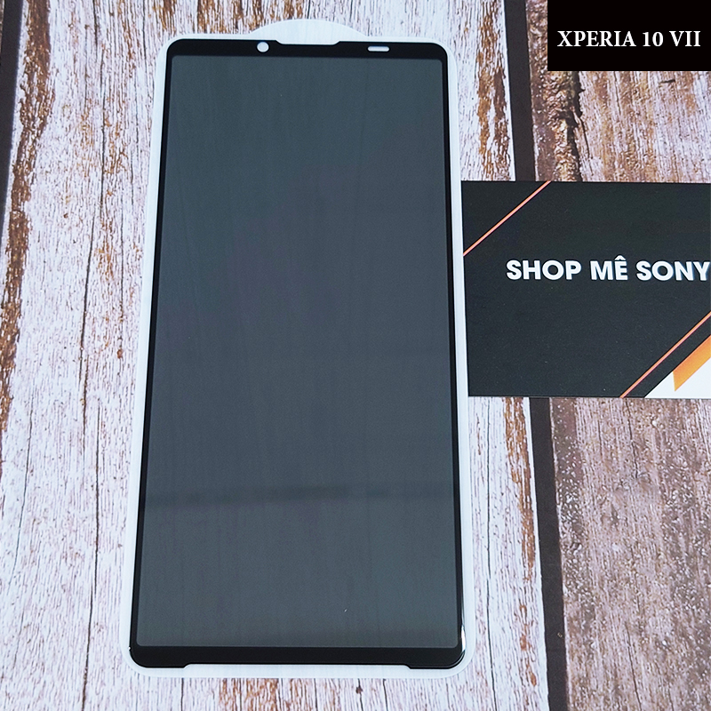 Kính cường lực chống nhìn trộm Sony Xperia 10 VII (7)