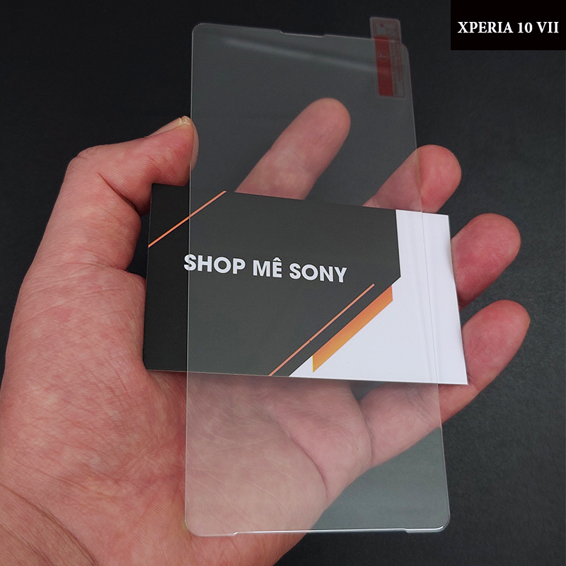 Kính cường lực trong suốt Full màn hình Sony Xperia 10 VII (7)