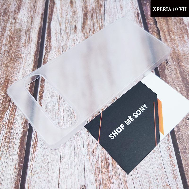 Ốp lưng cứng nhám mờ Sony Xperia 10 VII (Mark 7)