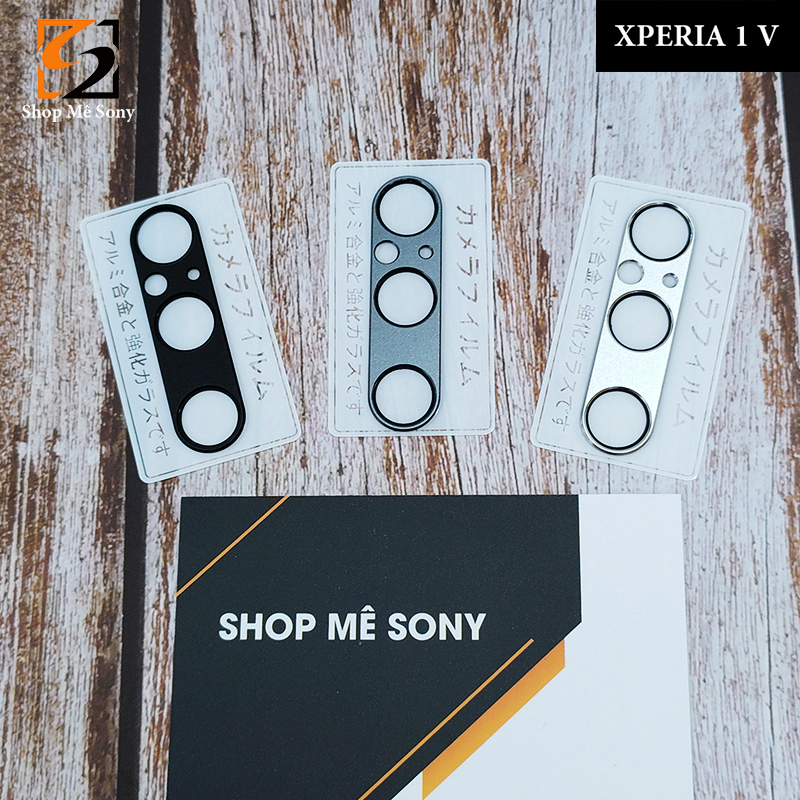 Miếng dán nhôm kính chống trầy Camera Sony Xperia 1 V