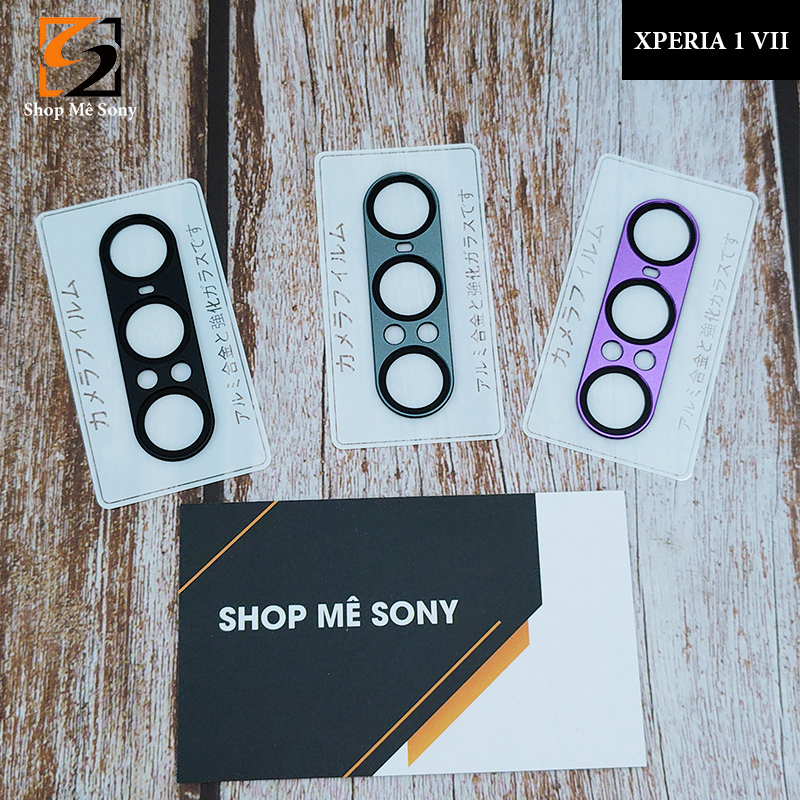 Miếng dán nhôm kính chống trầy Camera Sony Xperia 1 VII (7)