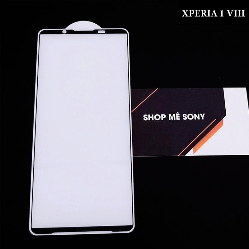 Kính cường lực Full màn hình Sony Xperia 1 VIII (Mark 8)
