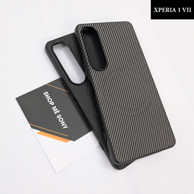 Ốp lưng Magsafe phủ sợi carbon Sony Xperia 1 VII