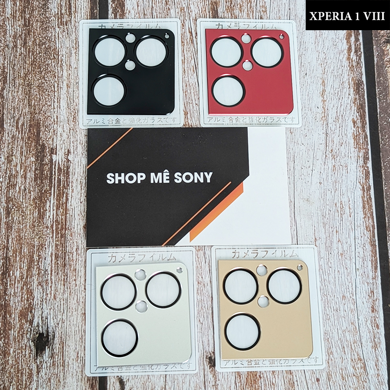 Miếng dán nhôm kính chống trầy Camera Sony Xperia 1 VIII (8)