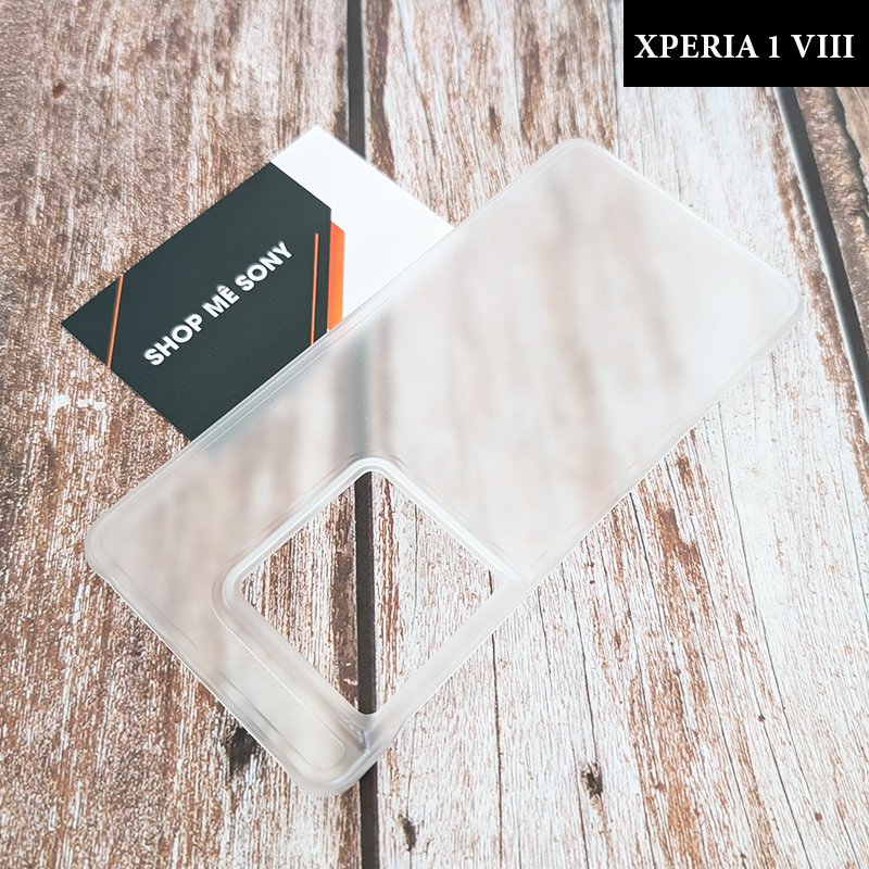 Ốp lưng cứng mờ chống vân tay Sony Xperia 1 VIII (8)
